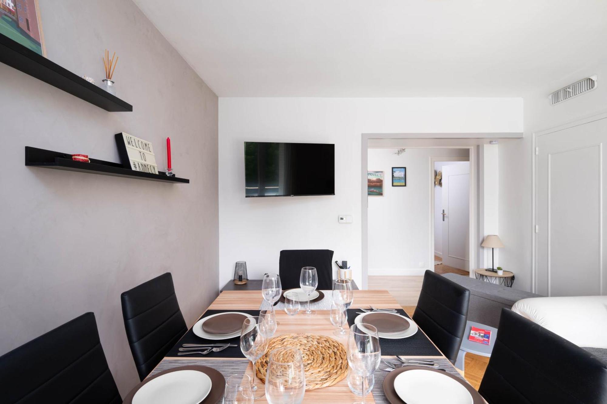 Appartement Cosy 6 Pers Pres Du Lac Avec Garage Annecy Dış mekan fotoğraf