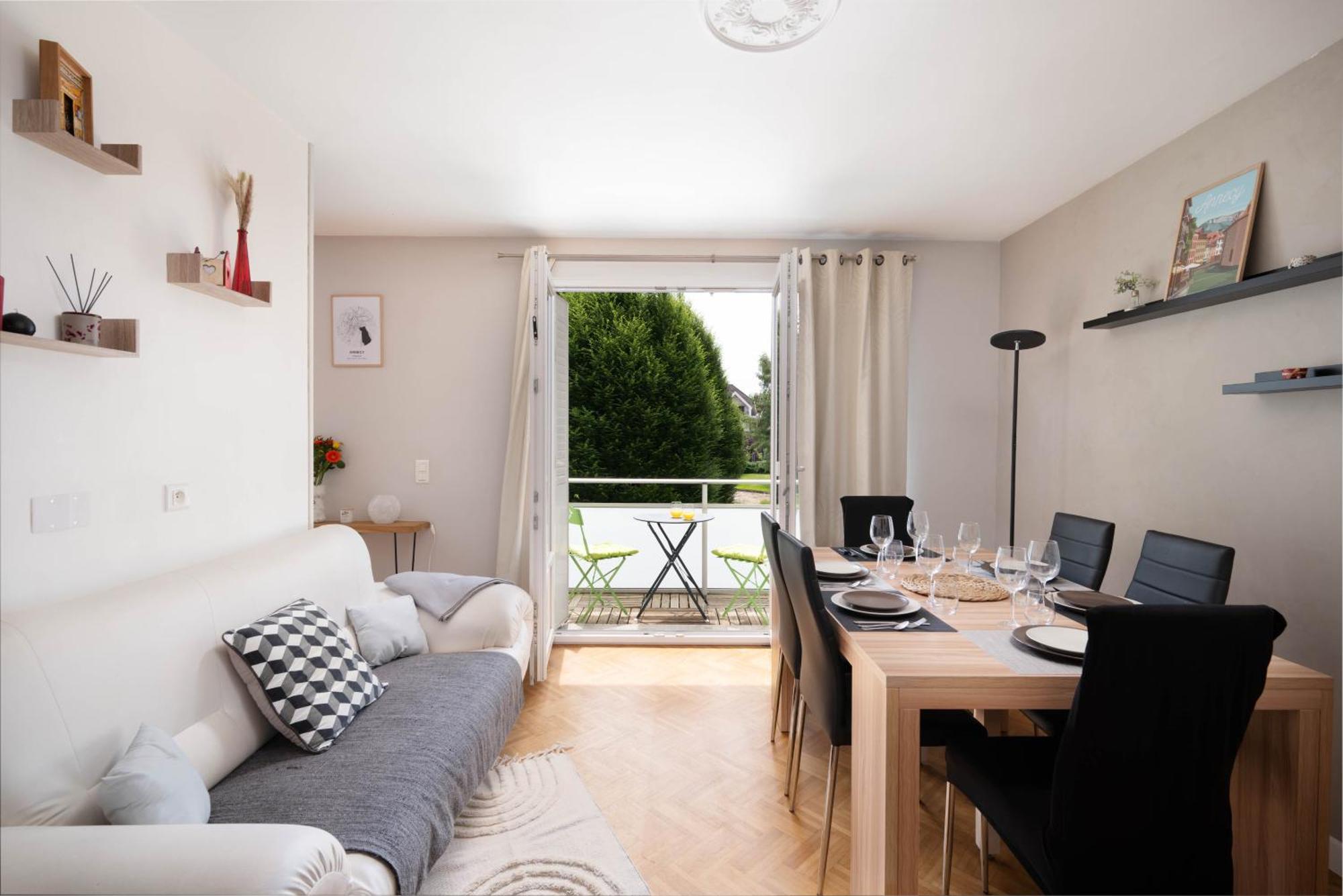 Appartement Cosy 6 Pers Pres Du Lac Avec Garage Annecy Dış mekan fotoğraf