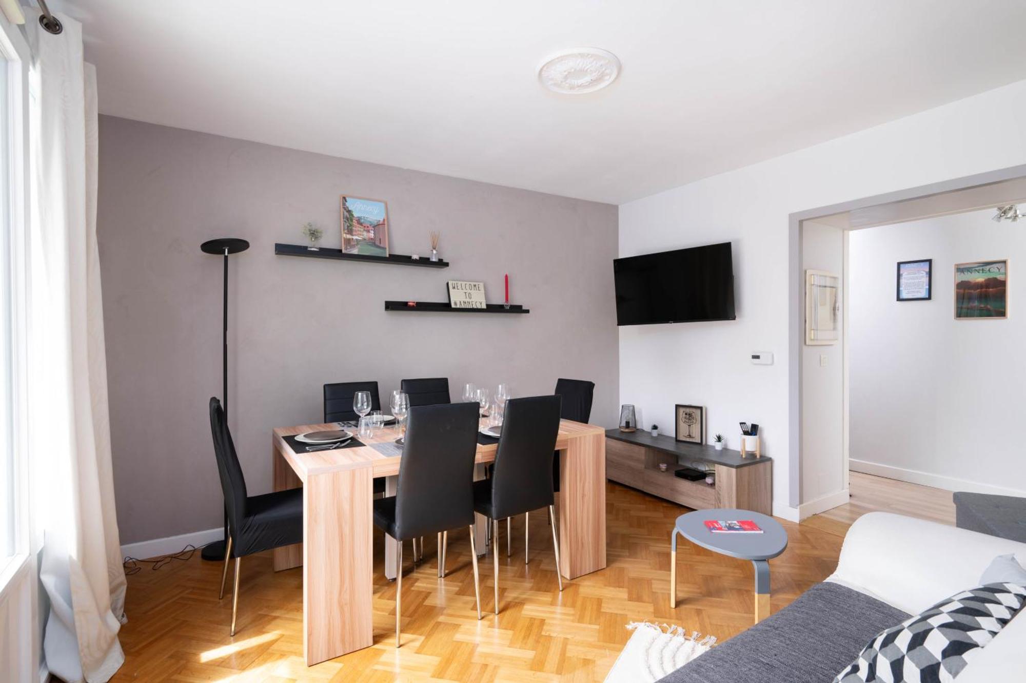Appartement Cosy 6 Pers Pres Du Lac Avec Garage Annecy Dış mekan fotoğraf